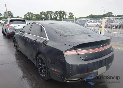 2013 Lincoln Mkz из США, поврежденный, VIN 3LN6L2G95DR826037
